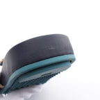 FENDI Slide sandals Fabric Navy Pink Beige Ribbon