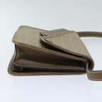 FENDI Zucchino Canvas Shoulder Bag Beige93250