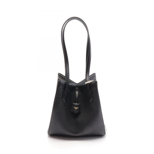 FENDI ORIGAMI MEDIUM Origami Medium Handbag Tote bag Leather Black