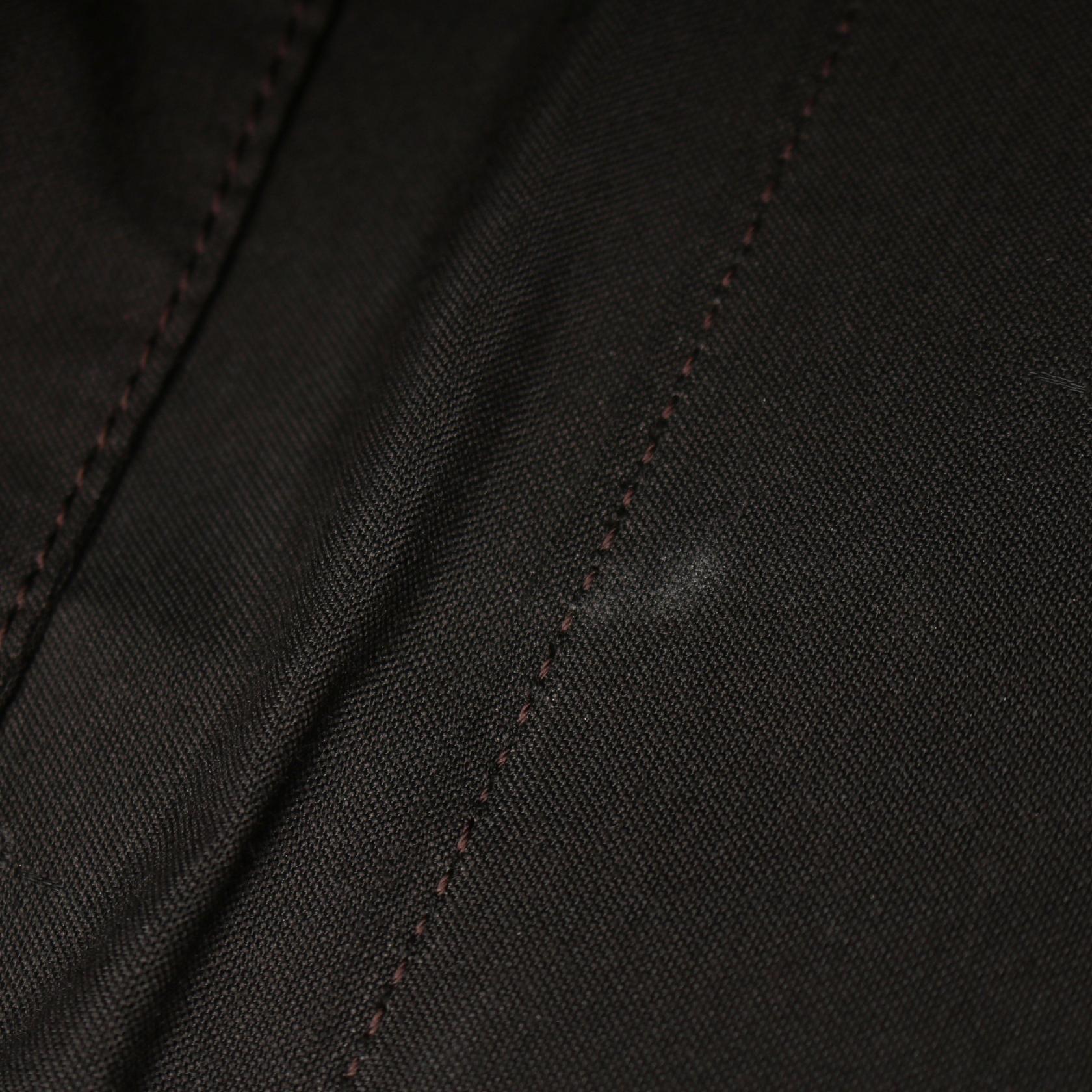 FENDI Zucca Boston bag PVC Coated Canvas Leather Brown Black