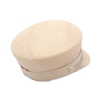 Dior Travel Cap Straw Canvas Light beige
