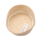 Dior Travel Cap Straw Canvas Light beige