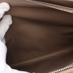 FENDI Peekaboo Isee u Medium Handbag Nylon Gray beige 2WAY