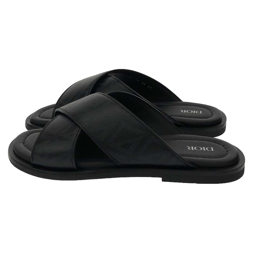 Dior Sandals Sandals Leather Black