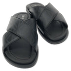 Dior Sandals Sandals Leather Black