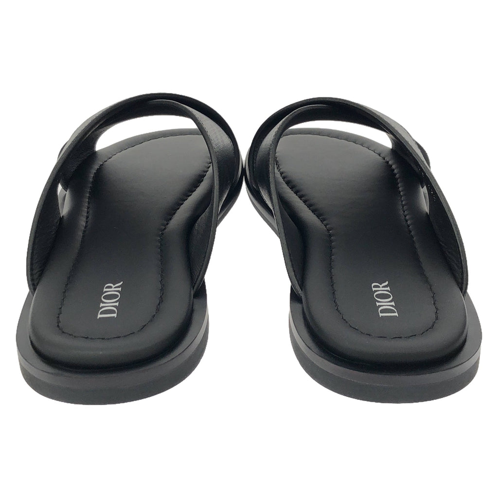 Dior Sandals Sandals Leather Black