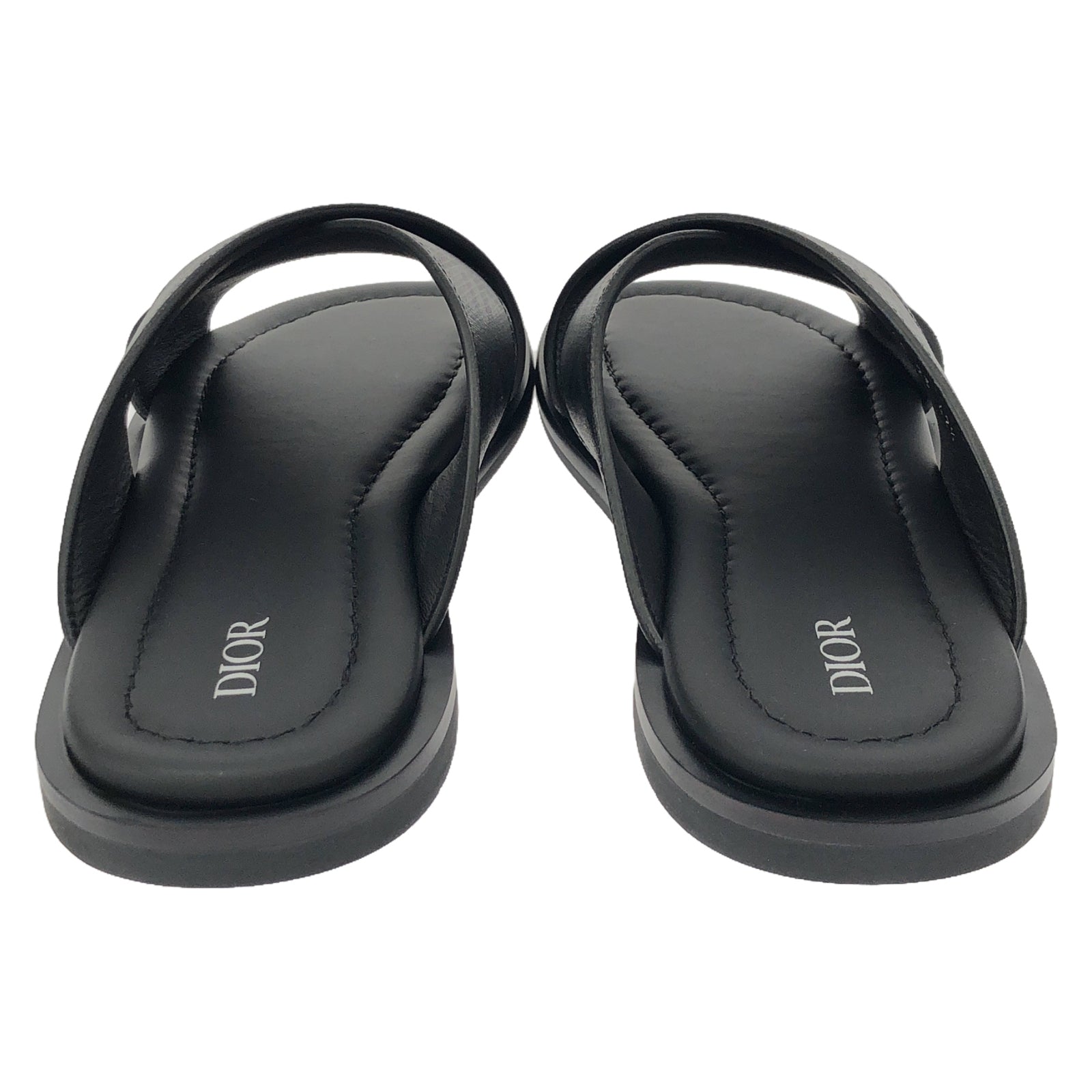 Dior Sandals Sandals Leather Black