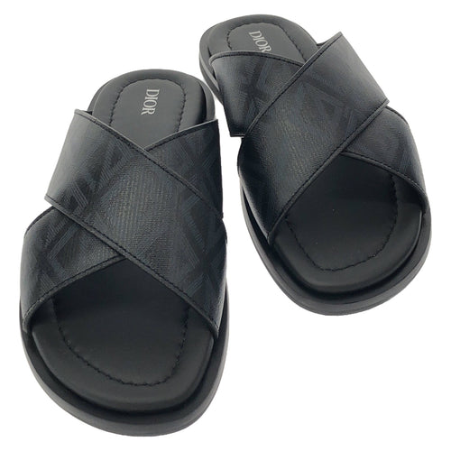 Dior Sandals Sandals Leather Black