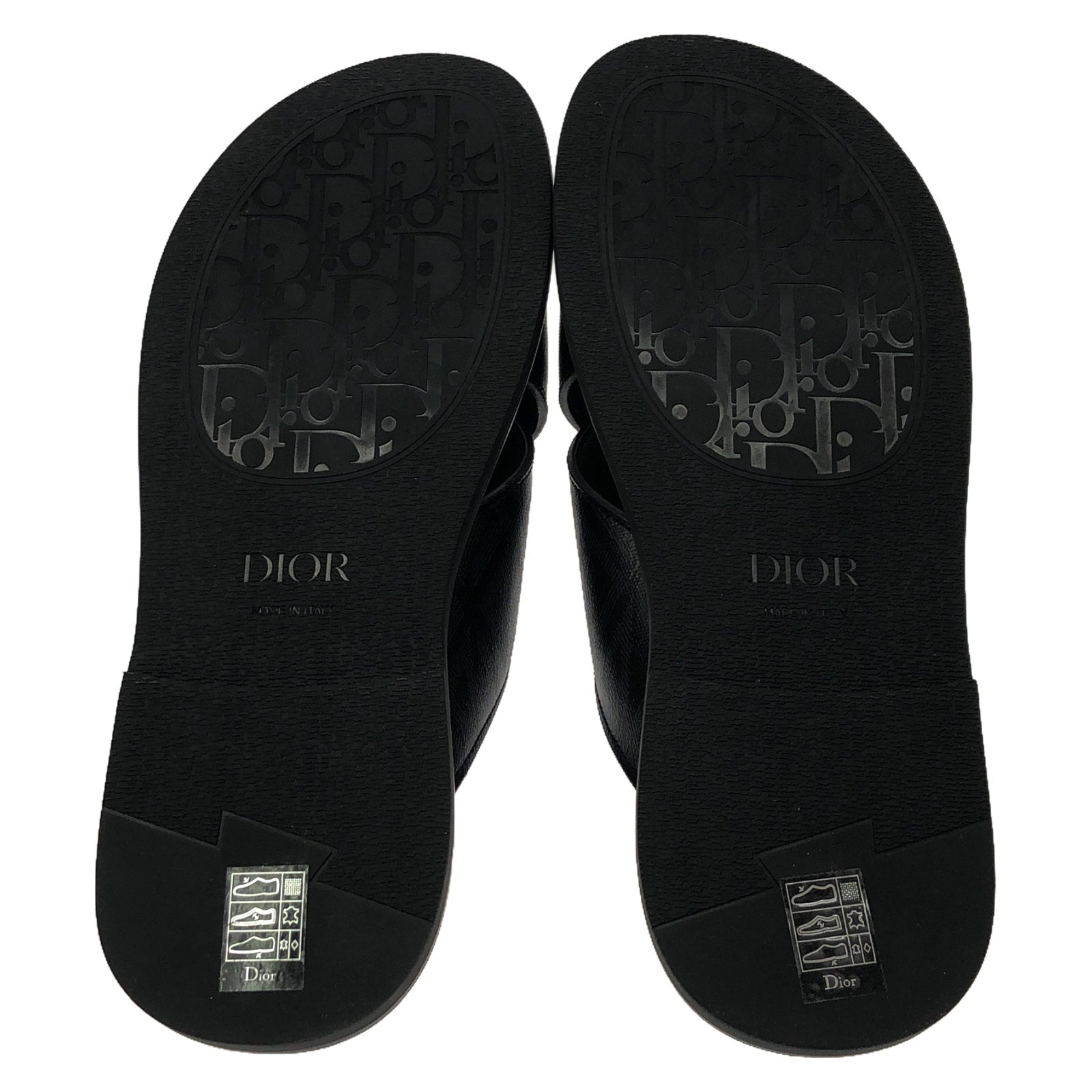 Dior Sandals Sandals Leather Black