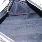 FENDI Pecan Canvas Tote Bag Brown Black gold93517