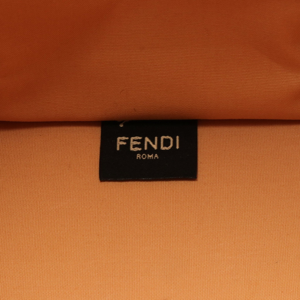 FENDI SUNSHINE MEDIUM Sunshine Medium Handbag Tote bag Canvas Leather Ivory Brown 2WAY