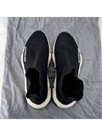 Balenciaga Speedrunner women s sneakers black and white size 35