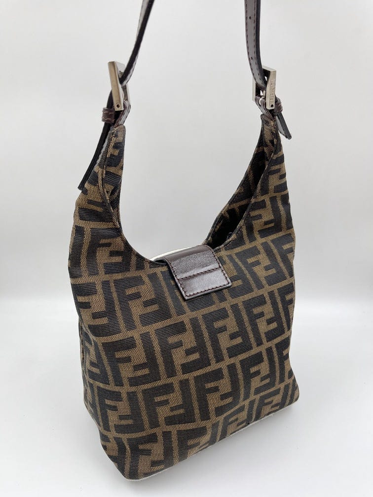 Fendi Zucca Mini Hobo Bag