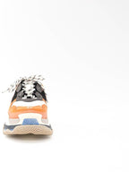 Balenciaga Triple S Low-Top Sneakers Blue Orange