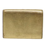 FENDI Zucca Canvas Wallet Gold Tone 8M039593704