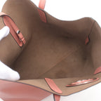 FENDI F Is Shopping Shoulder bag Tote bag Leather Pink