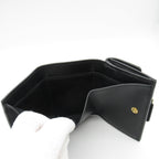 FENDI Tri-fold wallet Trifold wallet Leather Black
