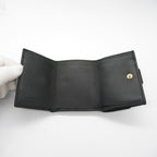 FENDI Tri-fold wallet Trifold wallet Leather Black