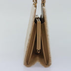 FENDI Zucca Canvas Hand Bag Beige Gold93833A