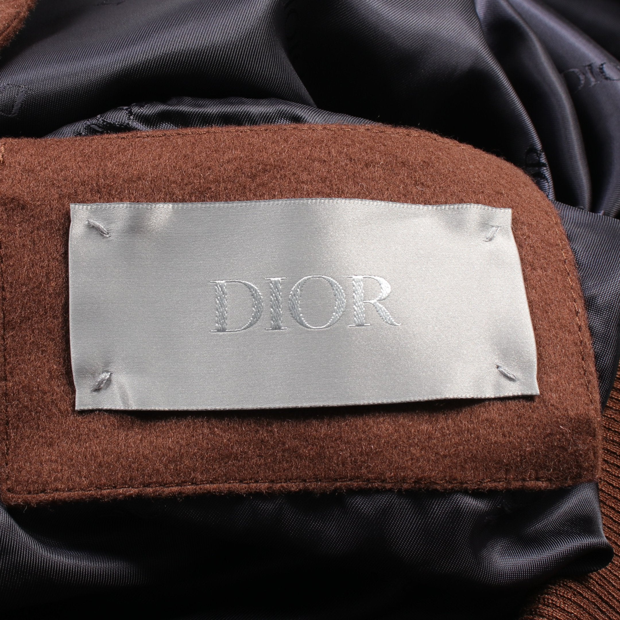 Dior DIOR * TRAVIS SCOTT CACTUS JACK Anorak Sweatshirt Sweatshirt Mock neck Cashmere Brown