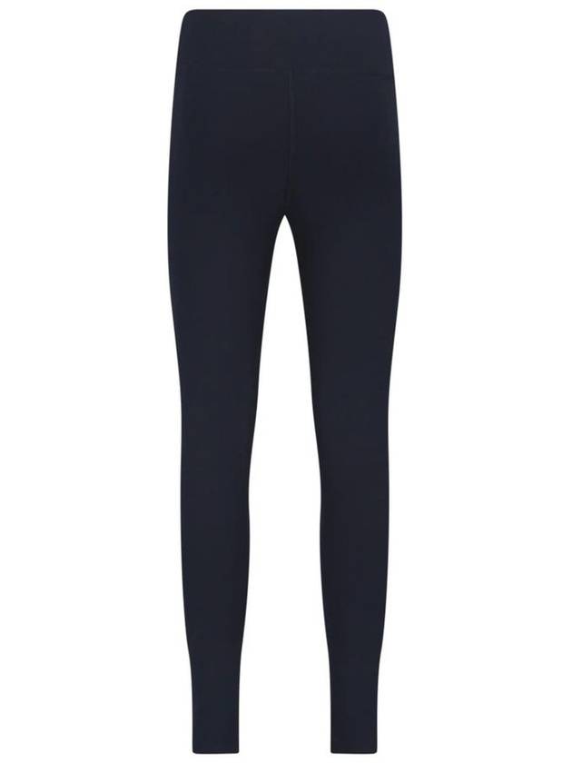 Balenciaga reflective logo leggings black