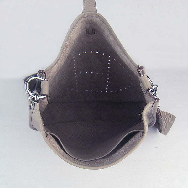 Hermes Evelyne I handbag H6309 grey silver