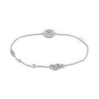 Dior Rose Thevan Diamond Bracelet Bracelet K18WG (white gold) Diamond Clear