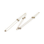 Dior Rose Thevan 9P Necklace Necklace K18PG (pink gold) Diamond Onyx Clear Black