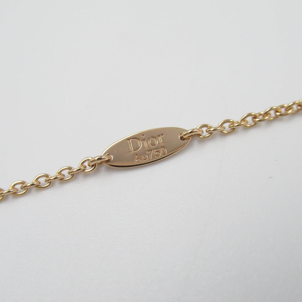 Dior Rose Thevan 9P Necklace Necklace K18PG (pink gold) Diamond Onyx Clear Black