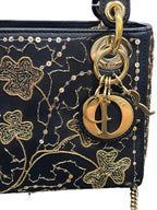 DIOR - Mini Lady Dior Embroidered