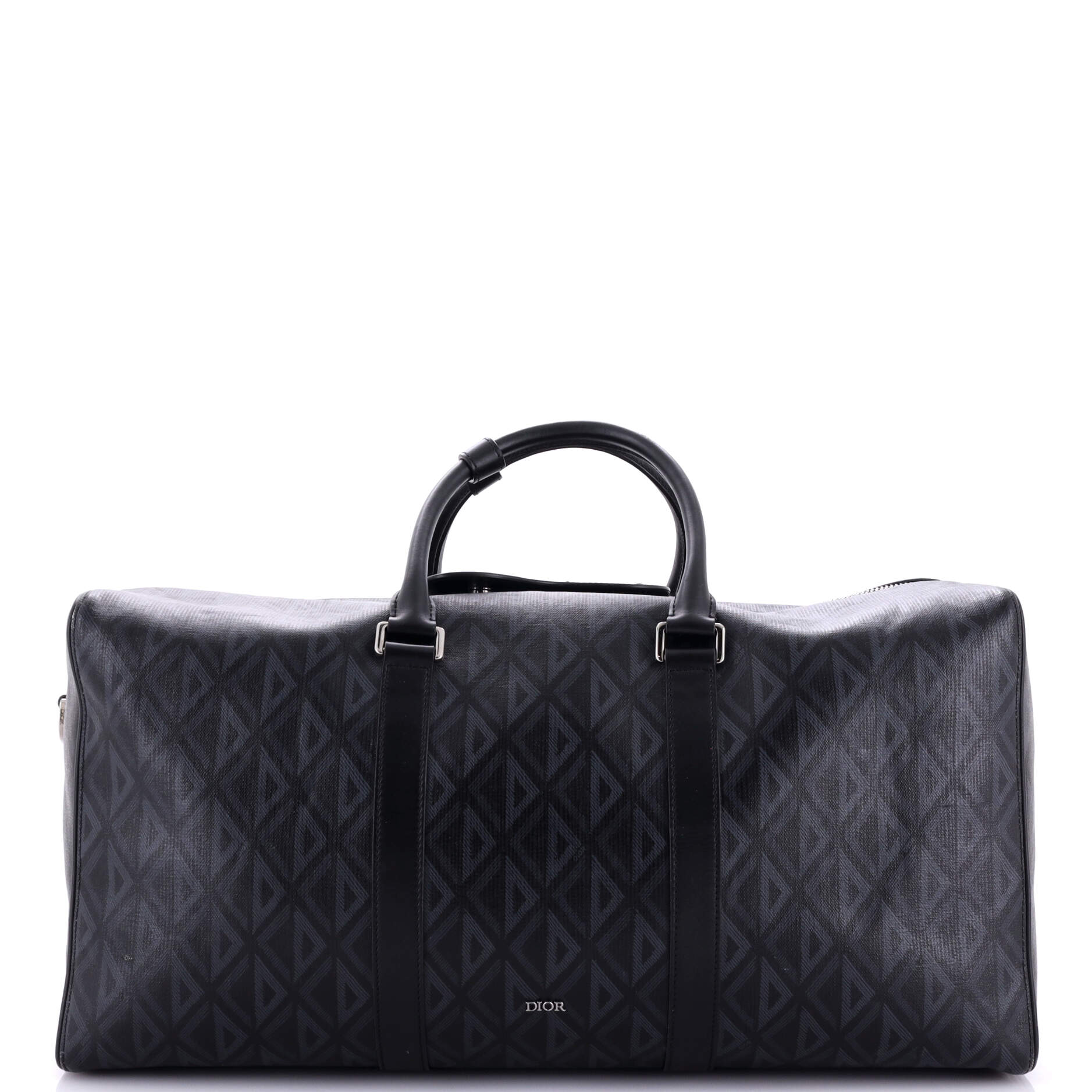 Dior Lingot Duffle Bag CD Diamond Coated Canvas 50