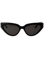 Balenciaga Eyewear Logo Decorated Cat Eye Frame Sunglasses BB0270S