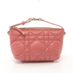 Dior Dior Travel Nomad pouch Small Handbag Leather Pink