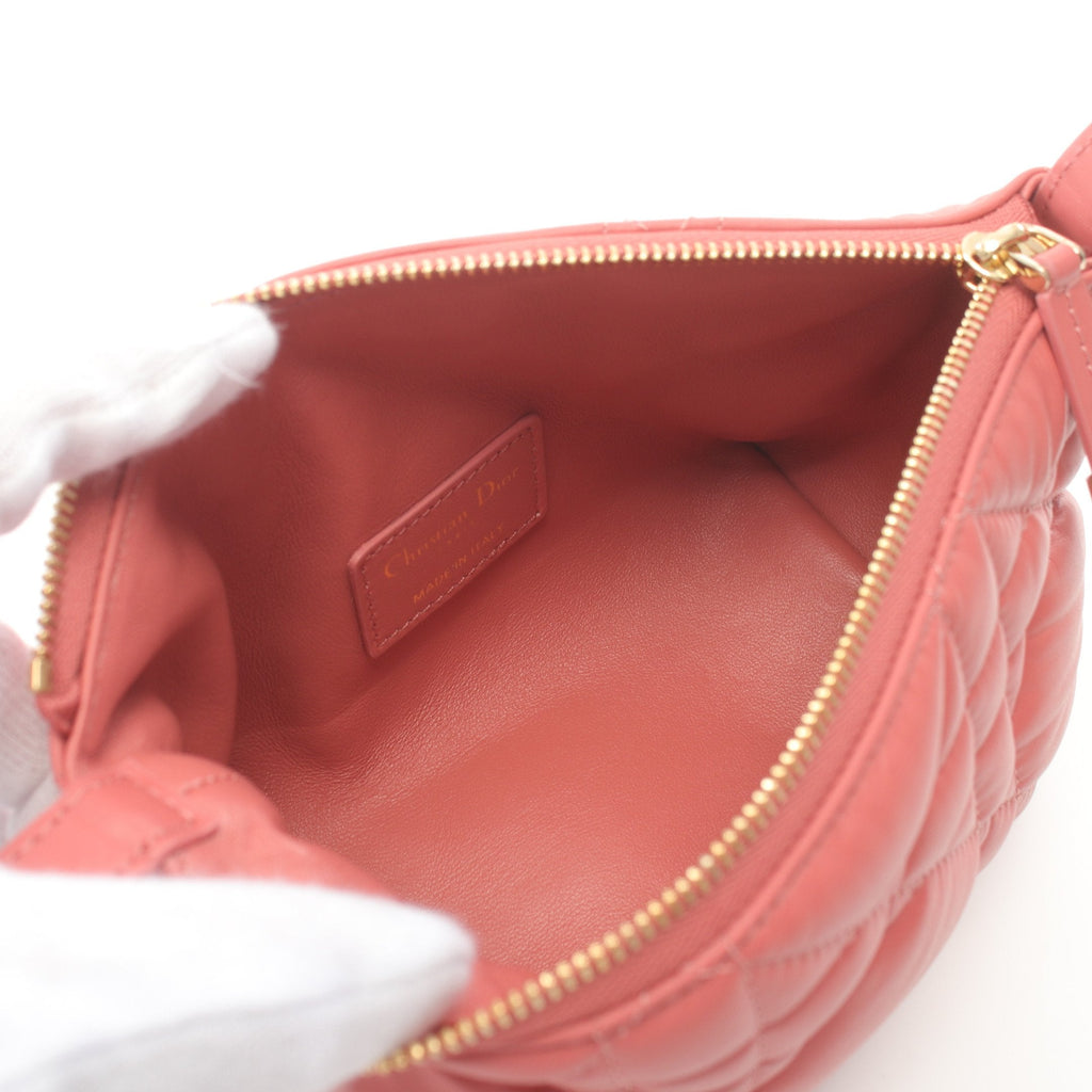 Dior Dior Travel Nomad pouch Small Handbag Leather Pink