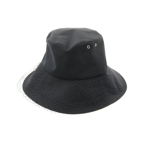 Dior TEDDY-D Bob hat Bucket hat Hat Lace Fabric Black