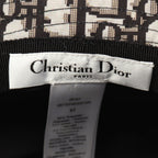 Dior TEDDY-D Bob hat Bucket hat Hat Lace Fabric Black