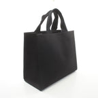 FENDI FENDI * VERSACEFENDACE Fenderche Handbag Tote bag Canvas Black 2WAY