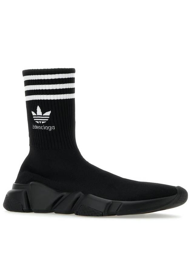Balenciaga Speed Stretch Knit High Top Sneakers Black