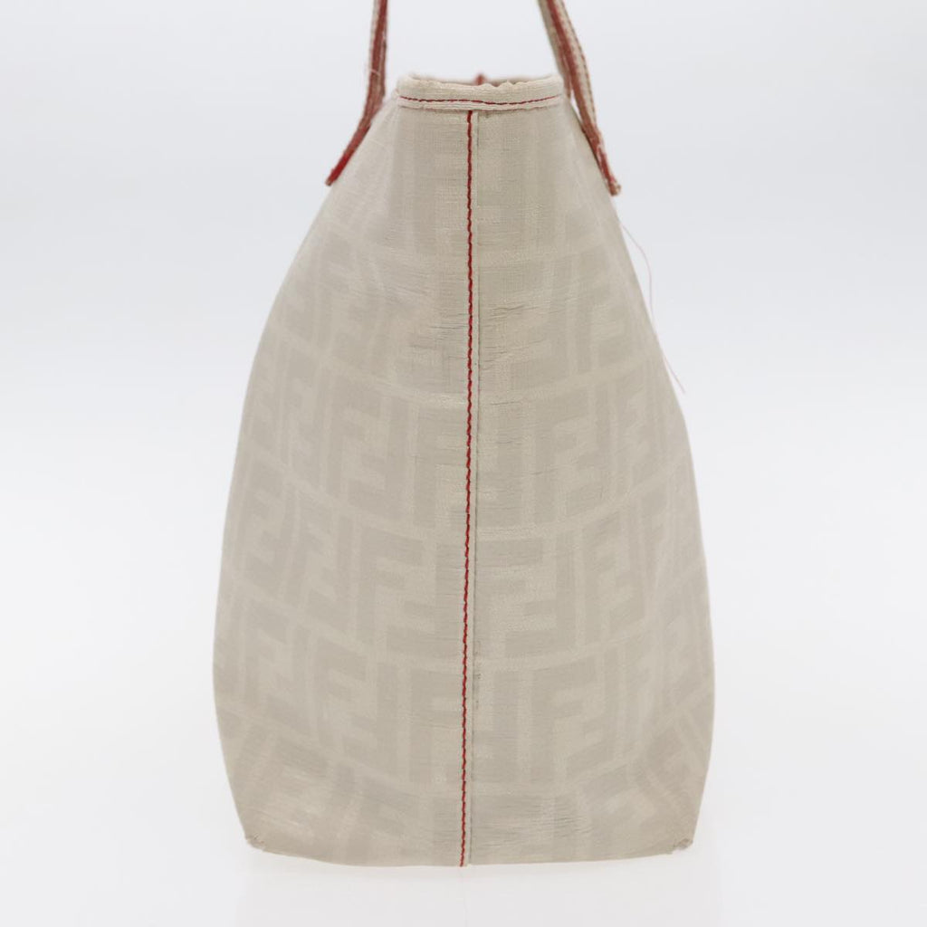 FENDI Zucca Canvas Tote Bag White94234