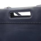 FENDI SHOPPING BAG Shoulder bag Tote bag Leather Navy