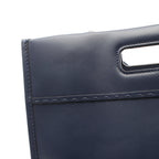 FENDI SHOPPING BAG Shoulder bag Tote bag Leather Navy
