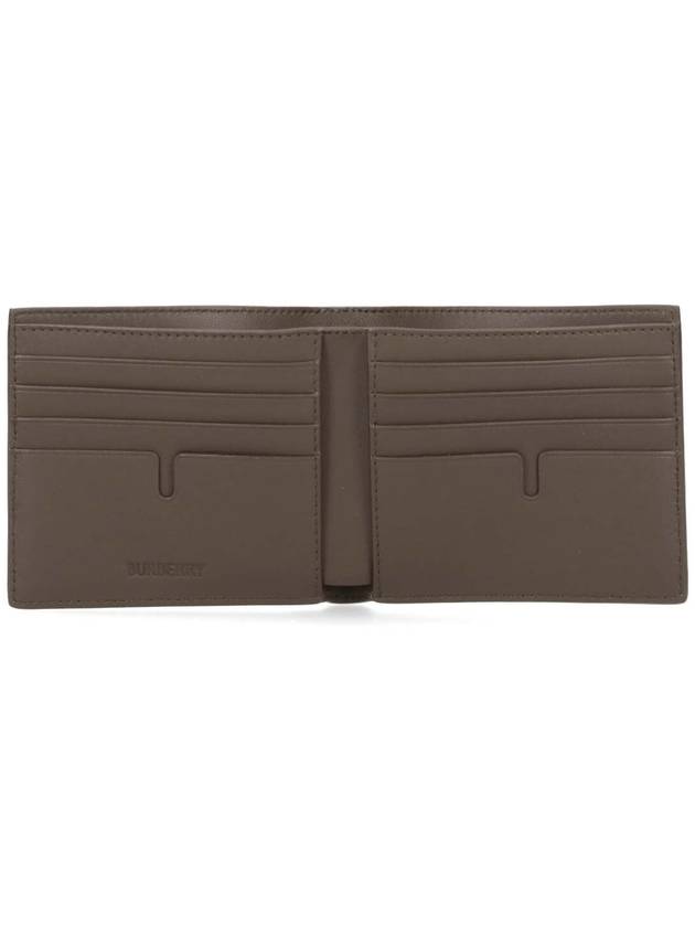 Burberry Check Half Wallet Beige