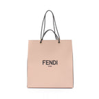 FENDI Fendi Bag Medium Shopping bag Shoulder bag Tote bag Leather Pink beige Black 2WAY