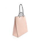 FENDI Fendi Bag Medium Shopping bag Shoulder bag Tote bag Leather Pink beige Black 2WAY
