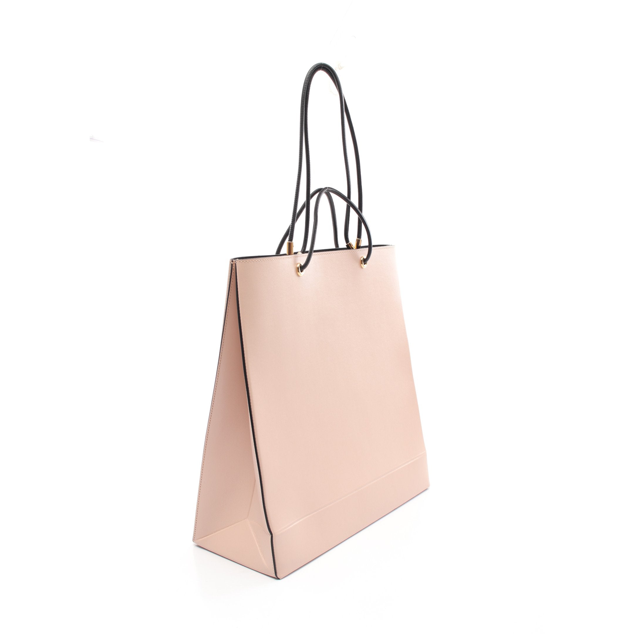 FENDI Fendi Bag Medium Shopping bag Shoulder bag Tote bag Leather Pink beige Black 2WAY
