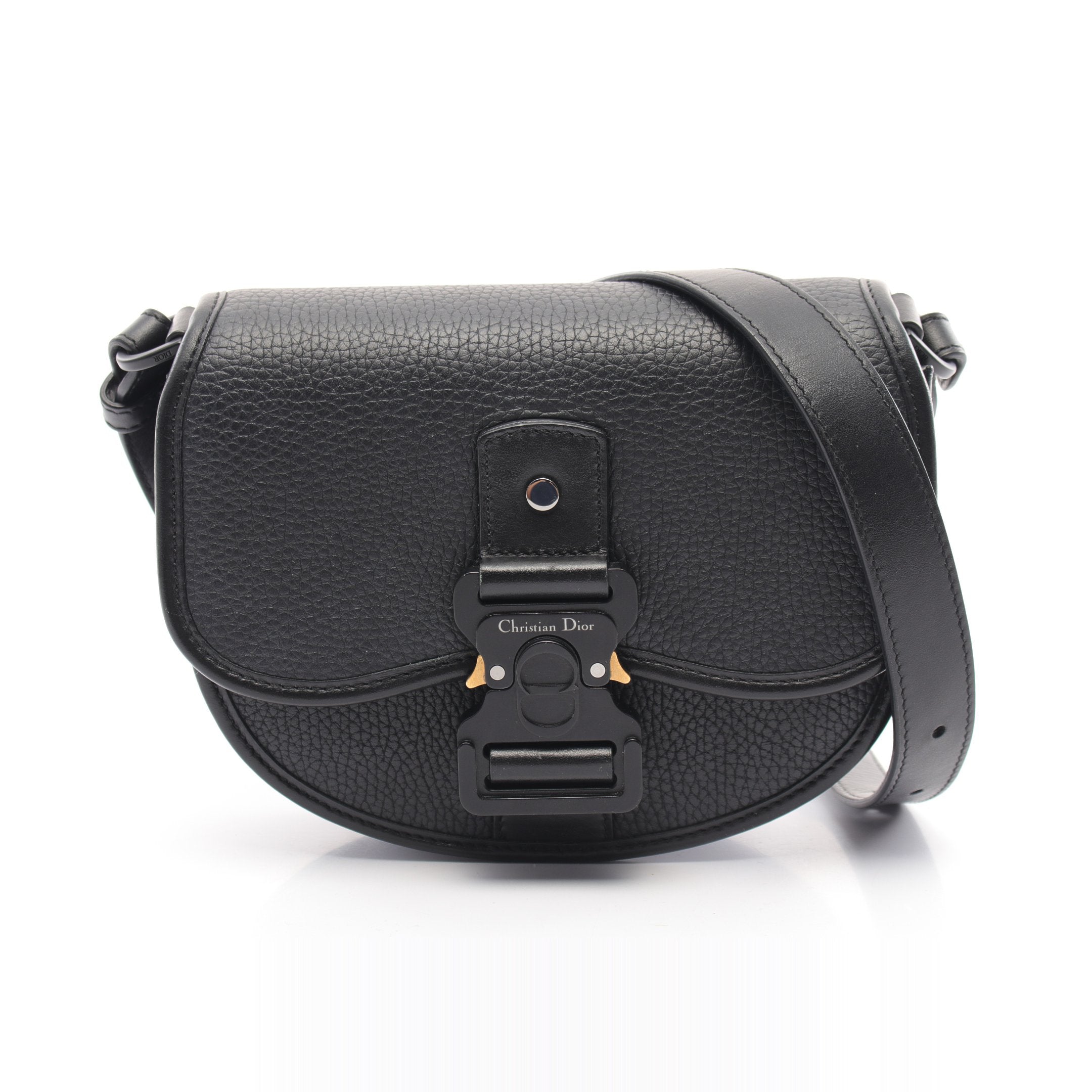 Dior Gallop Bag Mini Shoulder bag Leather Black