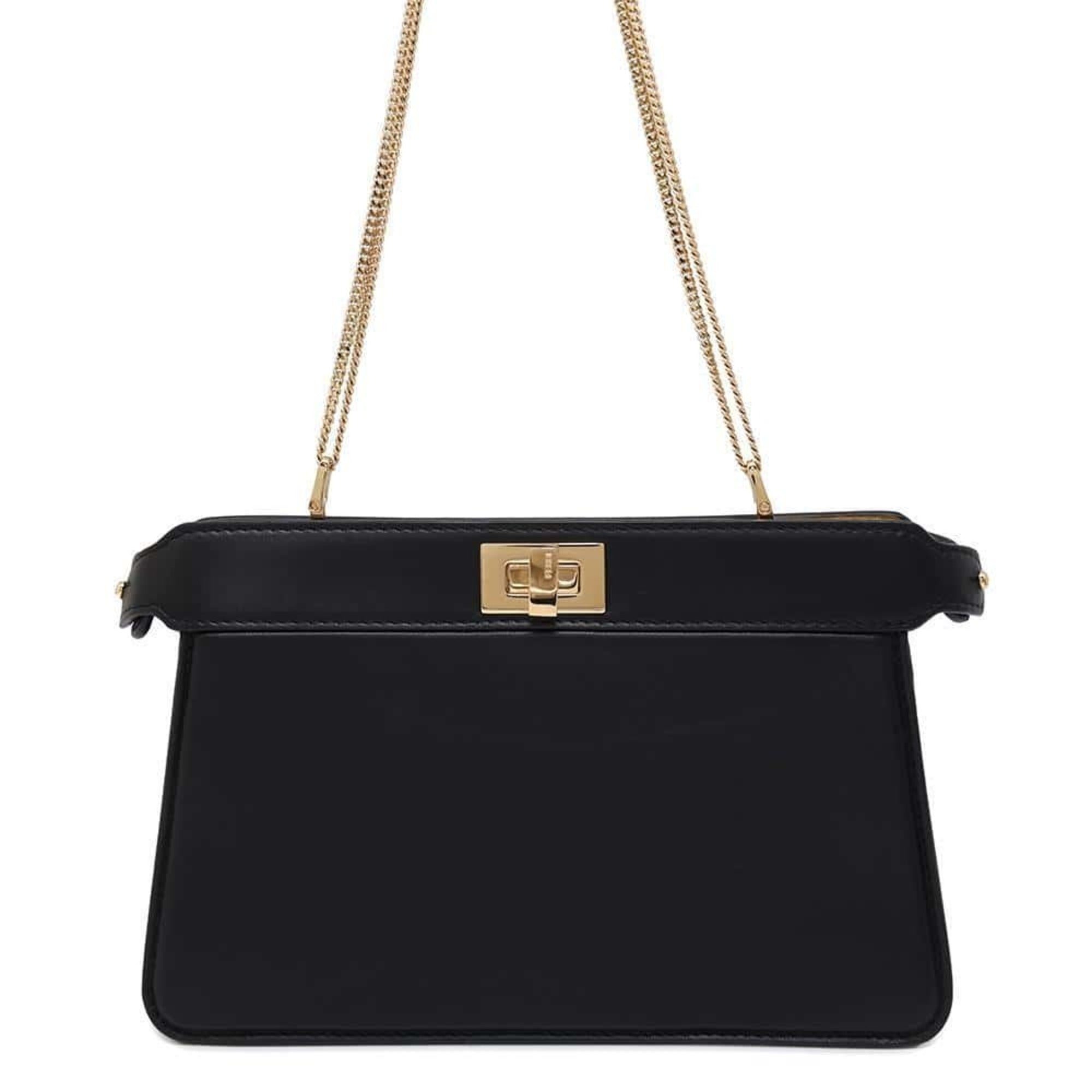 Fendi Peekaboo  Leather Shoulder Bag ()