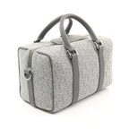 Dior LINGOT26 Rango Handbag Canvas Leather Gray 2WAY