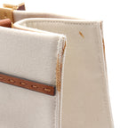 FENDI SUNSHINE MEDIUM Sunshine Medium Handbag Tote bag Canvas Ivory