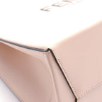 FENDI Fendi Bag Medium Shopping bag Shoulder bag Tote bag Leather Pink Black 2WAY